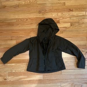 Lululemon Green Crop Rain Jacket